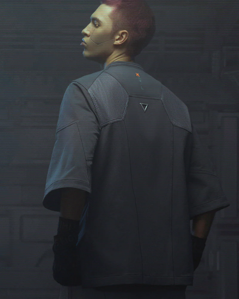 XIPHEVIL Cyberpunk Outfits Bellator IV Short Sleeve Suit - Image 8