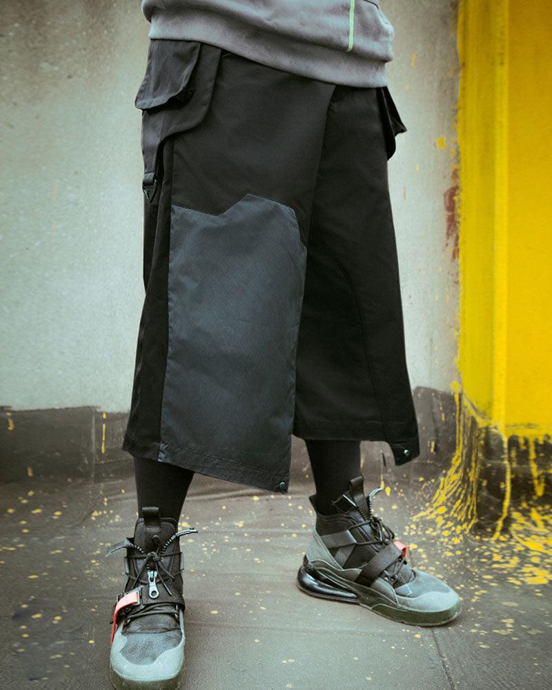 XIPHEVIL Cyberpunk Outfits City Judge Unisex Ninja Pants - Image 3