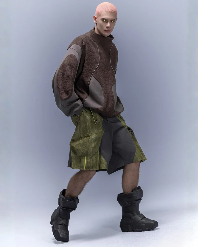 XIPHEVIL Cyberpunk Outfits High-Street Oversized Pullover Sweatshirt - Image 13
