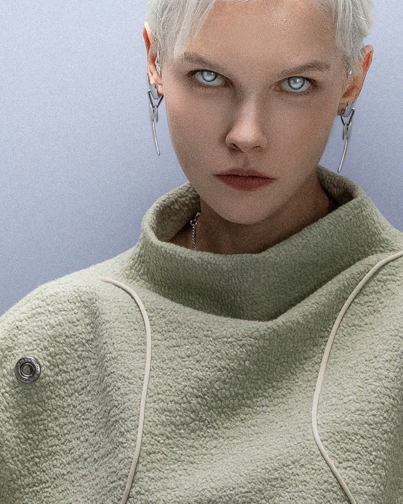 XIPHEVIL Cyberpunk Outfits High-Street Oversized Pullover Sweatshirt - Image 15