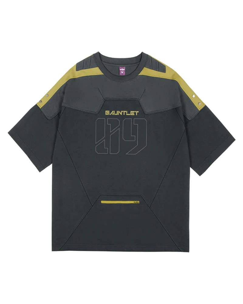 XIPHEVIL Cyberpunk Outfits Star Alliance Sports T-Shirt - Image 12
