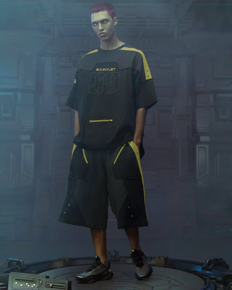 XIPHEVIL Cyberpunk Outfits Star Alliance Sports T-Shirt - Image 15